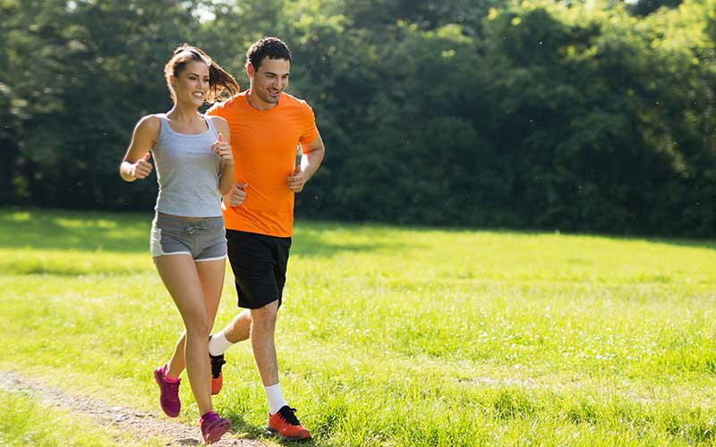 Jogging e Nordic Walking